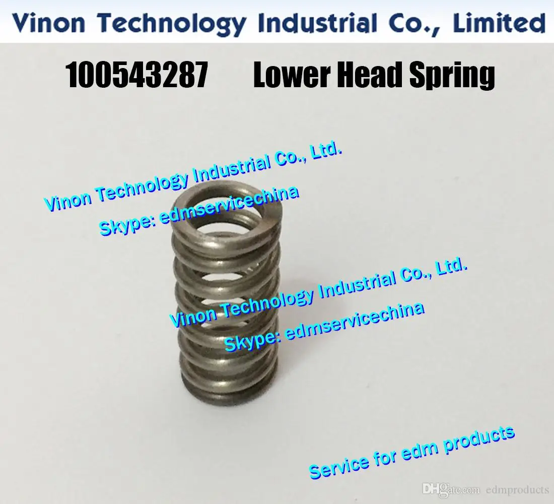 

100543287 edm Spring lower head L=26mm for CUT200,CUT300 ROBOFIL 240,440 Charmilles edm spare parts 100.543.287 Lower Spring