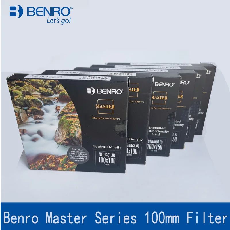 Benro 100mm Master soft reverse GND0.6 Gnd0.9 Gnd1.2 ND64 ND1000 Neutral Density Filter Gradient Gray Inverse Gradient Glass