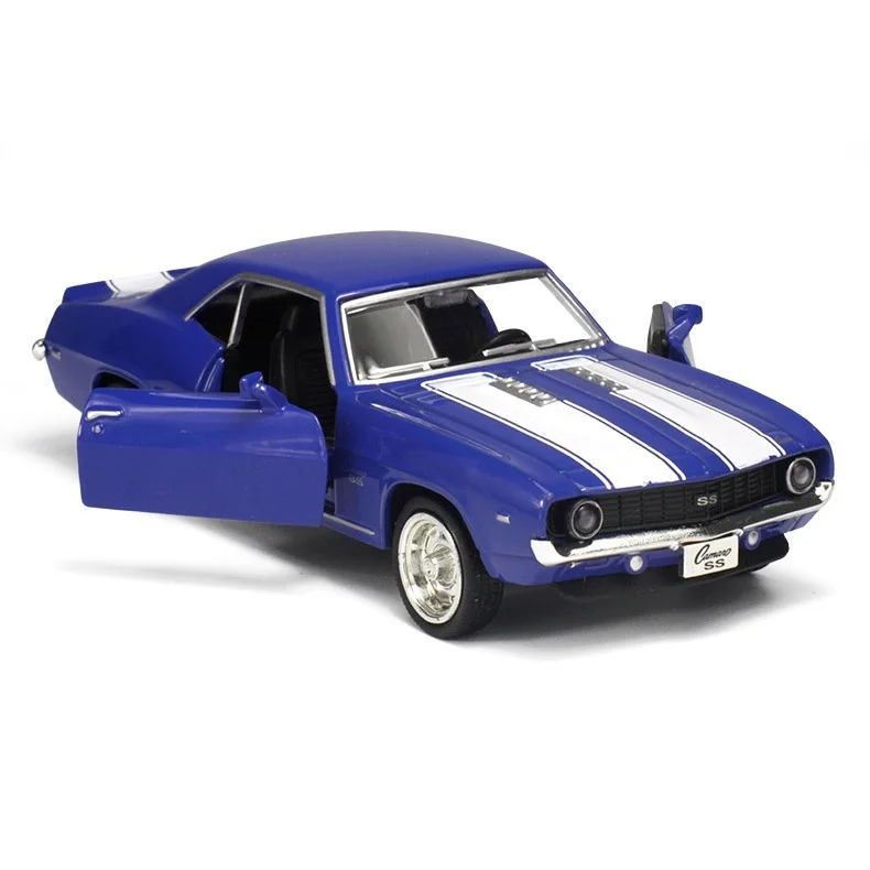 1/32 Scale Chevrolet Camaro SS Vintage Car Diecast Alloy Model Collection Toy