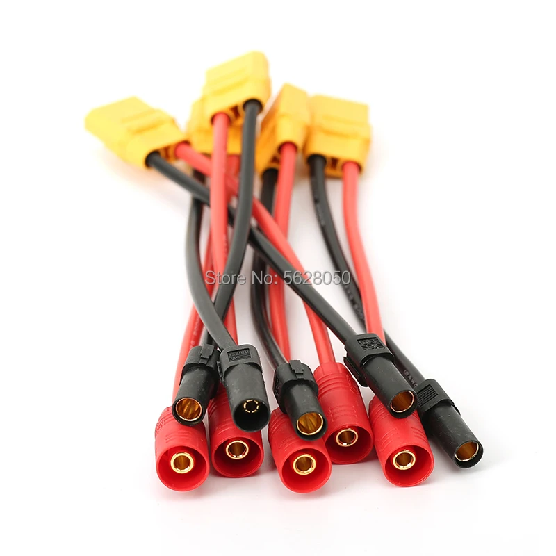 Amass xt90 turn xt60 as150 xt150 macho fêmea bala conector anti faísca para rc diy fpv quadcopter motor sem escova
