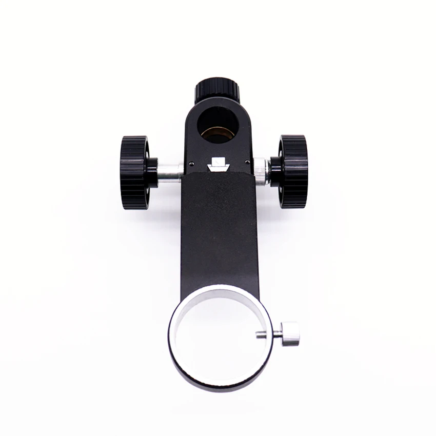 Stereo Microscope Focus Arm Holder Bracket Lens Lifting Stand Focusing Mechanism 50mm Diameter 10A Microscope Head Bracket