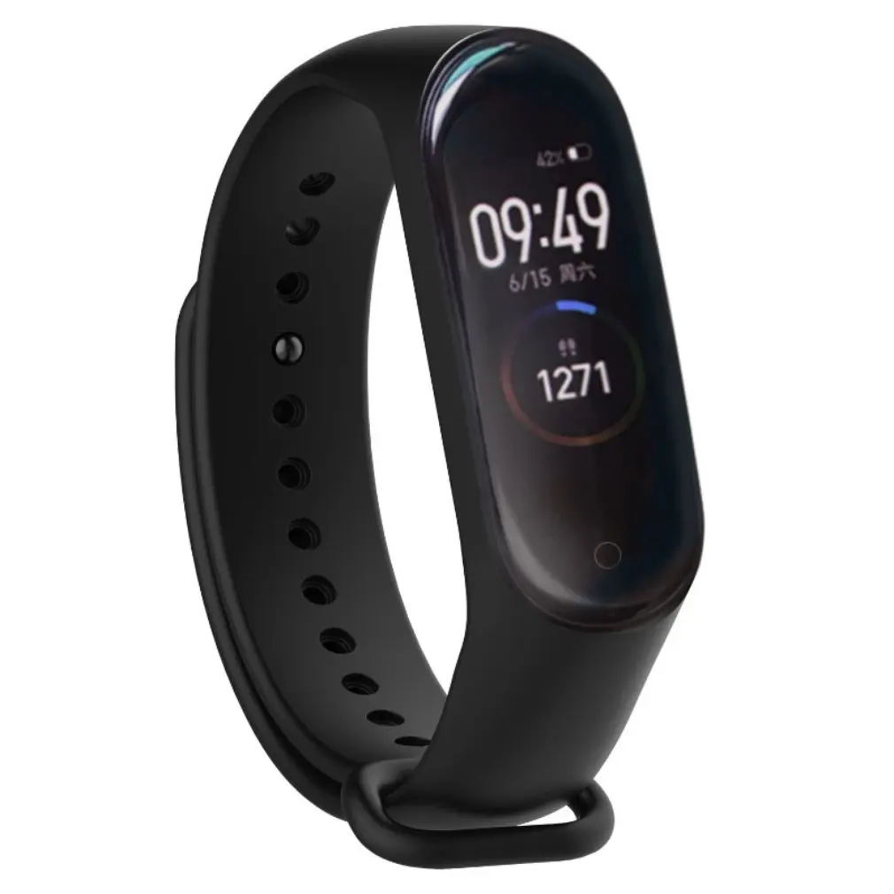 Strap For Xiaomi Mi Band 4 3 Silicone Sports Wristband For Mi Band 3 4 TPU replacement strap For XiaoMi Mi Band 4Bracelet
