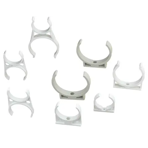 5pcs 고정 클램프 워터 필터 브래킷 장착 플라스틱 클립 수족관 역삼 투 RO 워터 디스펜서 커넥터 액세서리