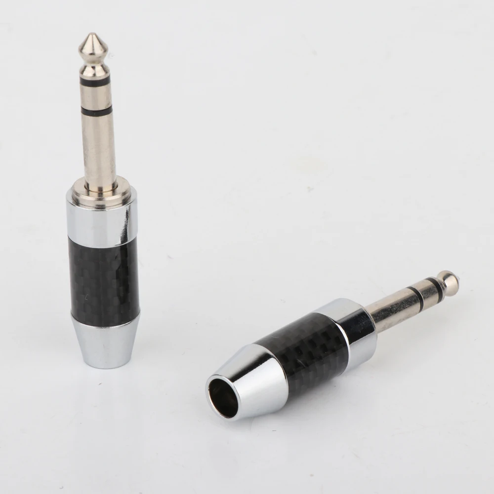 6,35mm TRS Stereo Jack 6,5mmTS Stecker Draht Stecker Gitarre Mikrofon Kopfhörer Draht Anschlüsse AUX Audio Adapter Solder – Detail 7
