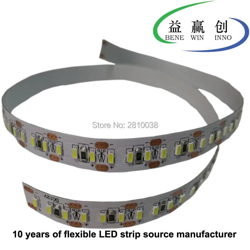 

100M/Lot IP22 204leds/M 3014 led strip light CRI 90 flexible led light strip 3014 DC12/24V 10mm wide led strips 20.4W/M led tape