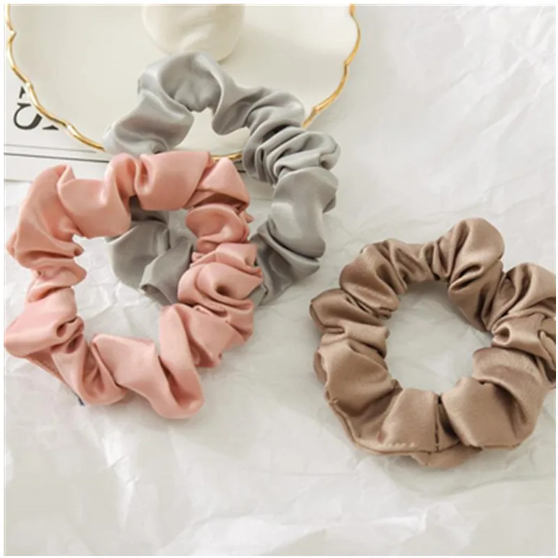 2 Cái/lốc Sỉ Scrunchies Rất Nhiều Chắc Chắn Thun Tóc Nữ Đuôi Ngựa Phụ Kiện Tóc Dây Buộc Tóc Nữ Teen Tóc Dây