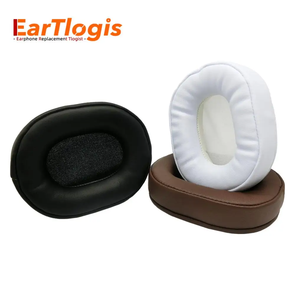 

EarTlogis Replacement Ear Pads for Pioneer SE-500D SE 500D 500 D Headset Parts Earmuff Cover Cushion Cups pillow