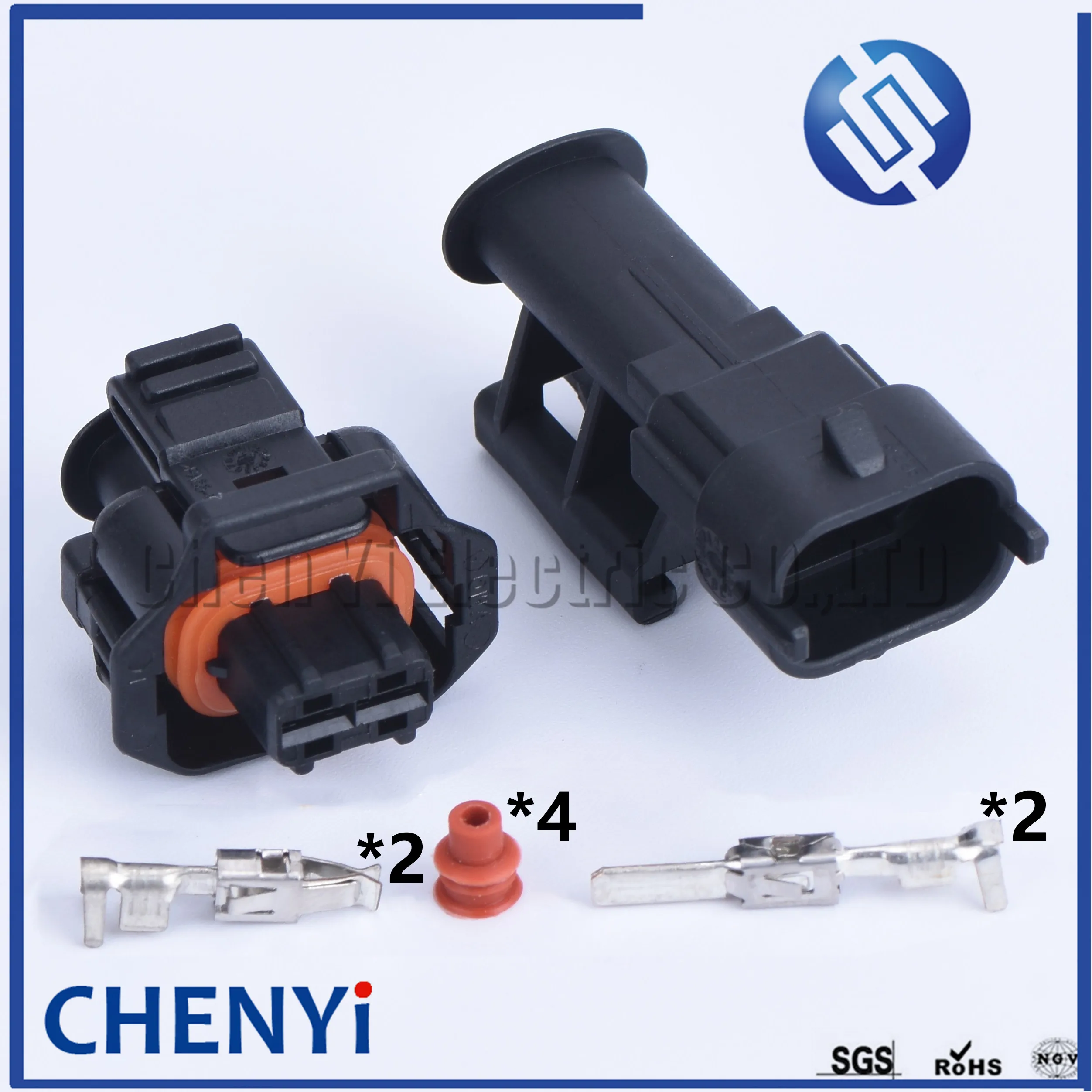 5 set 2 Pin male or female 1928403874 1928404226 Diesel Fuel Common Rail Injector Plug Crankshaft Sensor Socket 1928403698