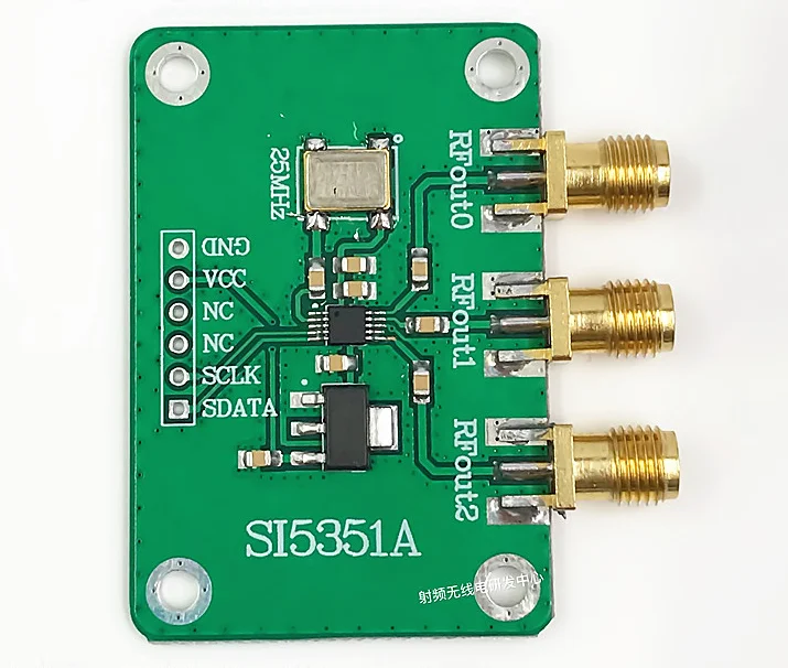 

RF clock signal source SI5351A