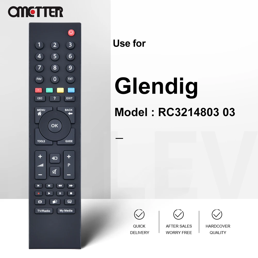 NEW RC3214803/03 Original for GrundiG TV Remote Control TP6187R-P1 TP6187R P1 Television Fernbedineung