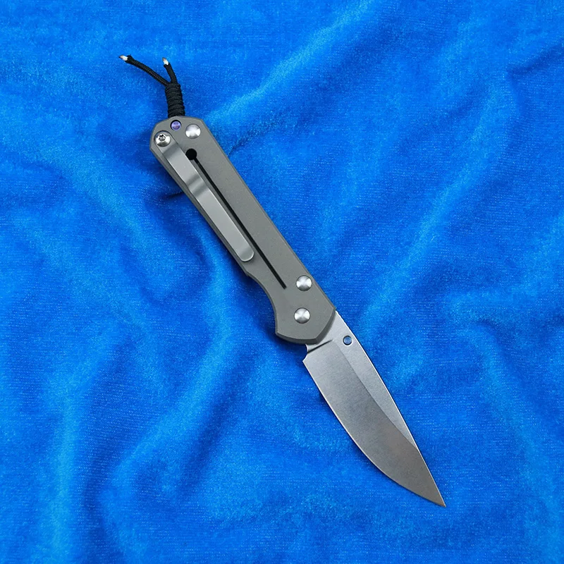 LEMIFSHE Small Sebenza 21 D2 lama manico in titanio tasca pieghevole campeggio caccia coltello da cucina per esterno EDC