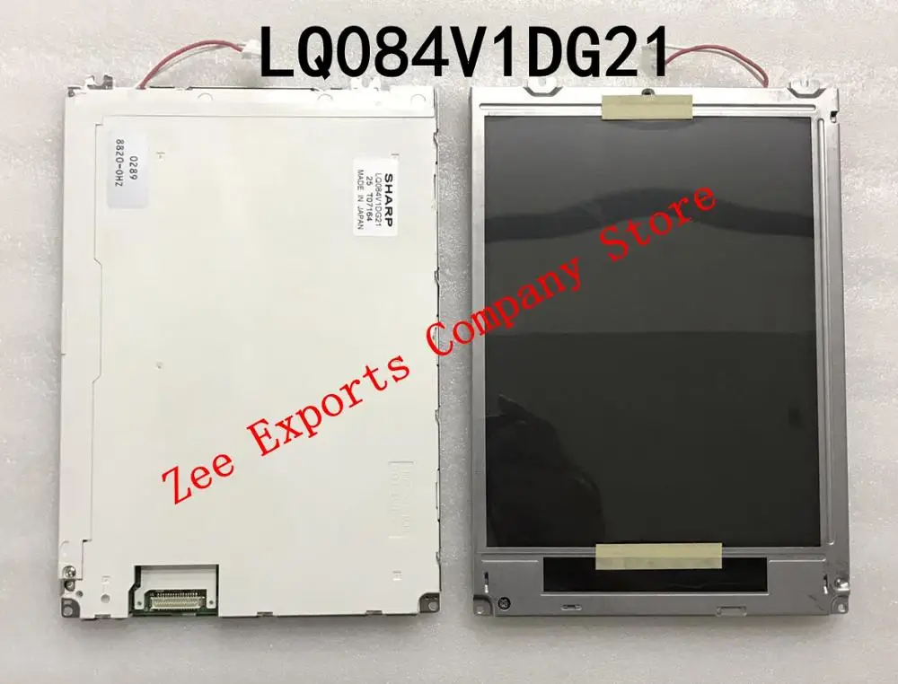 8.4 인치 LCD LQ084V1DG21 LQ084V1DG 21 100% 산업용 장비 용 오리지널 테스트 LCD 디스플레이 화면