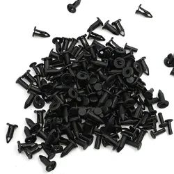 100x 8mm Plastic Fender Clip Body Rivet Hole ATV quad UTV Push Pin Clips For Polaris Sportsman Rangers Rzr 550 850 XP 7661855