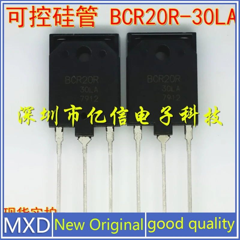 

5Pcs/Lot New Original Authentic SCR Tube BCR20R-30LA 20A1500V TO-3PF Good Quality