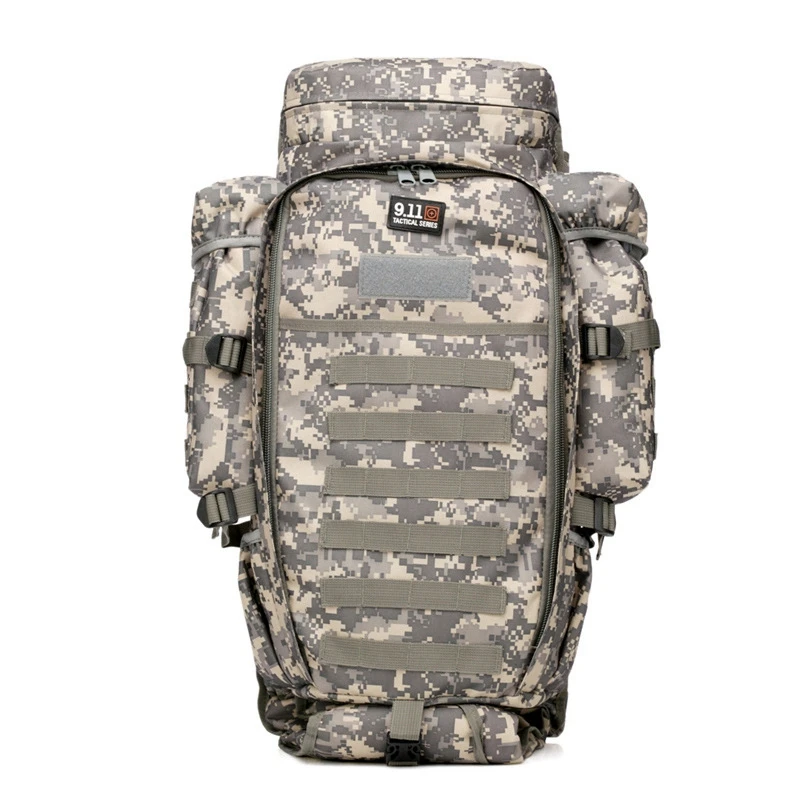 Mochila táctica militar para Rifle, bolsa multifunción de nailon Molle Waterprooof para deportes al aire libre, caza, entrenamiento y senderismo, 911