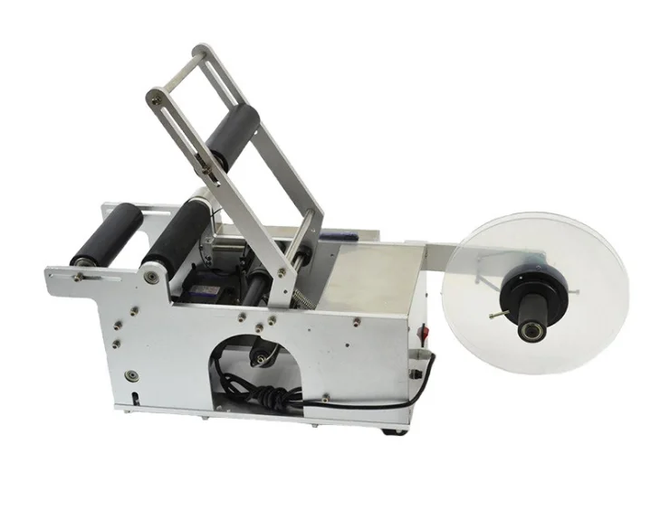 China Factory Price CE Standard Semi-automatic Round Bottle Labeling Machine