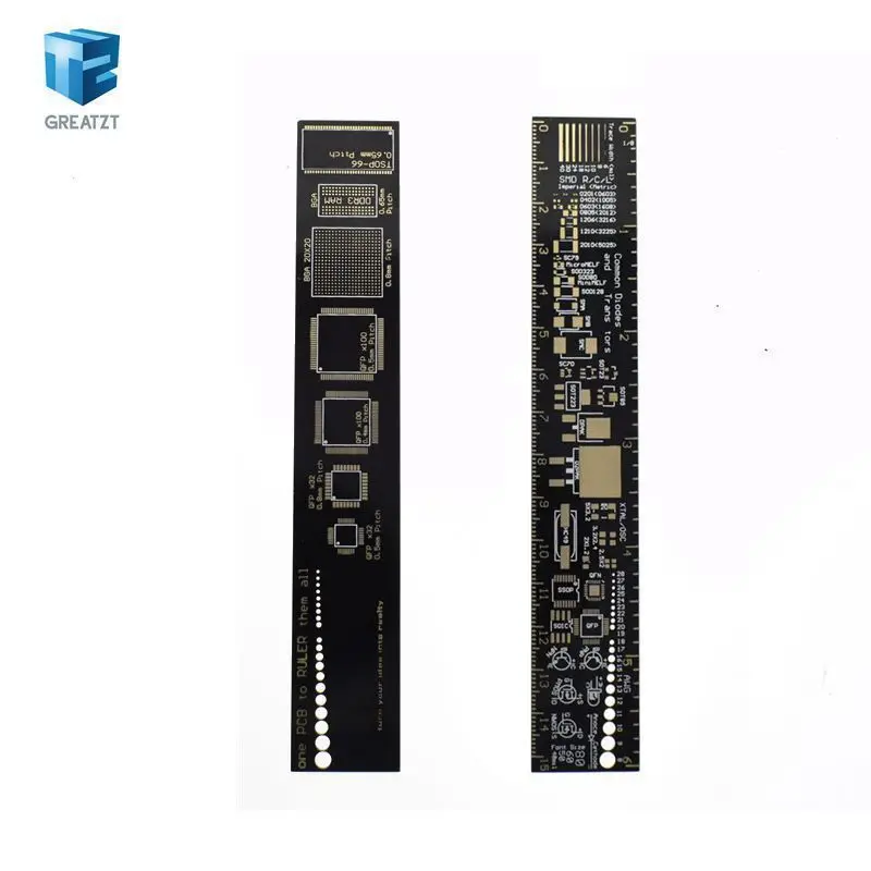 1/3PCS PCB Lineal 15cm Für Elektronische Ingenieure Für Geeks Makers Fans PCB Referenz Lineal PCB Verpackung Einheiten v2 - 6 – Detail 1