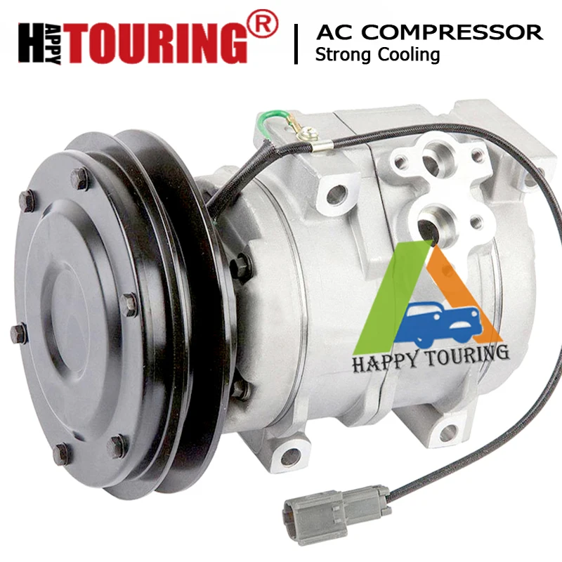 

10S15C AC Compressor for Kobelco John deere Excavator 450CLC 450DLC 600DLC 800C 2316984 2457781 20Y9796121 4210731220 4472204052