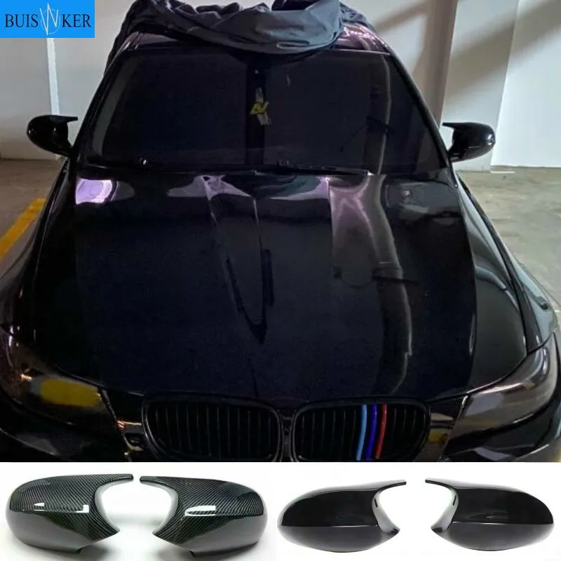 

Mirror Cover E90 Carbon Fiber/ABS Car Rearview Mirror Cap Cover Direct Replace For BMW E90 E91 2008-11 E92 E93 2010-13 LCI