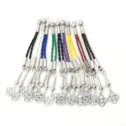 Leather tassels Tasbih making misbaha 8 colors accessories prayer beads for arabic bracelet