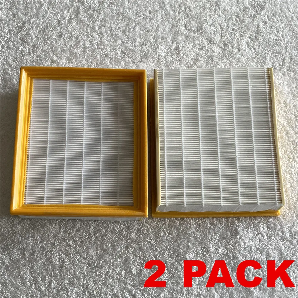 2PACK replacement hepa filter compatible with MisterVac MV863H air cleaner LAMELLEN FILTER fits for FESTOOL CT26/36 CLEANTEC uvm