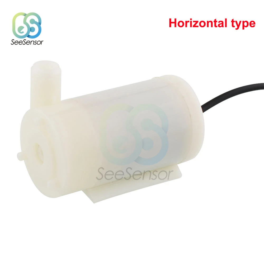 Super Quiet DC 3V 5V Brushless Motor Pump Portable Submersible Water Pump Hydroponic Fish Tank Circulating Water Craft Fountain