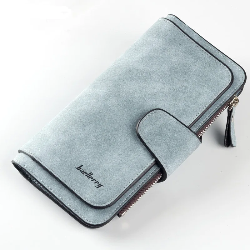 

Fashion Wallet Women Scrub Leather Lady Purses High Quality Ladies Clutch Wallet Long Female Wallet Carteira Feminina