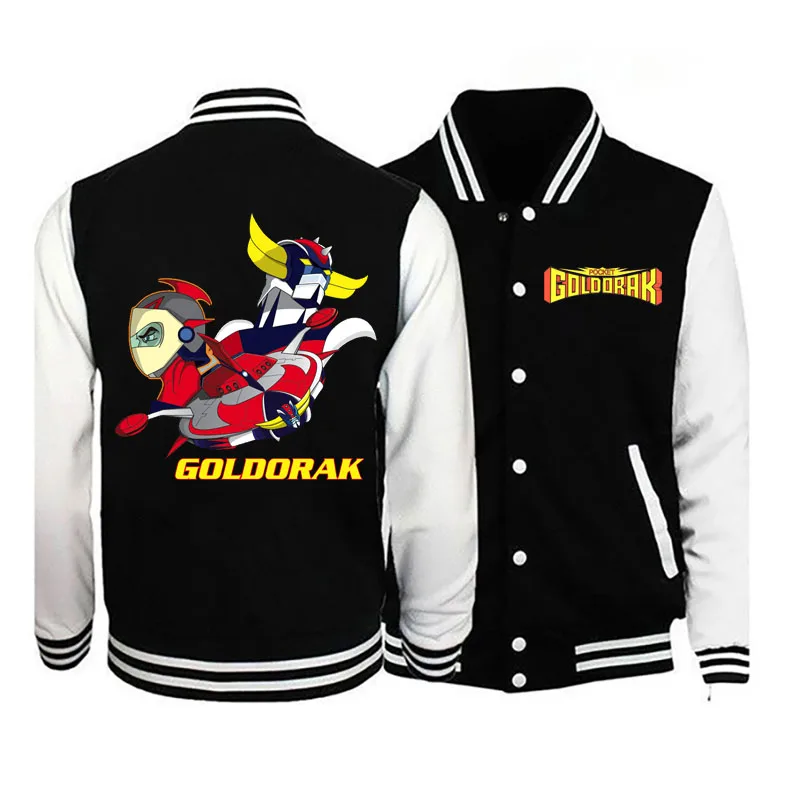 2021 new goldorak jacket jacket men's street trend wild pilot baseball uniform couple casual loose jacket