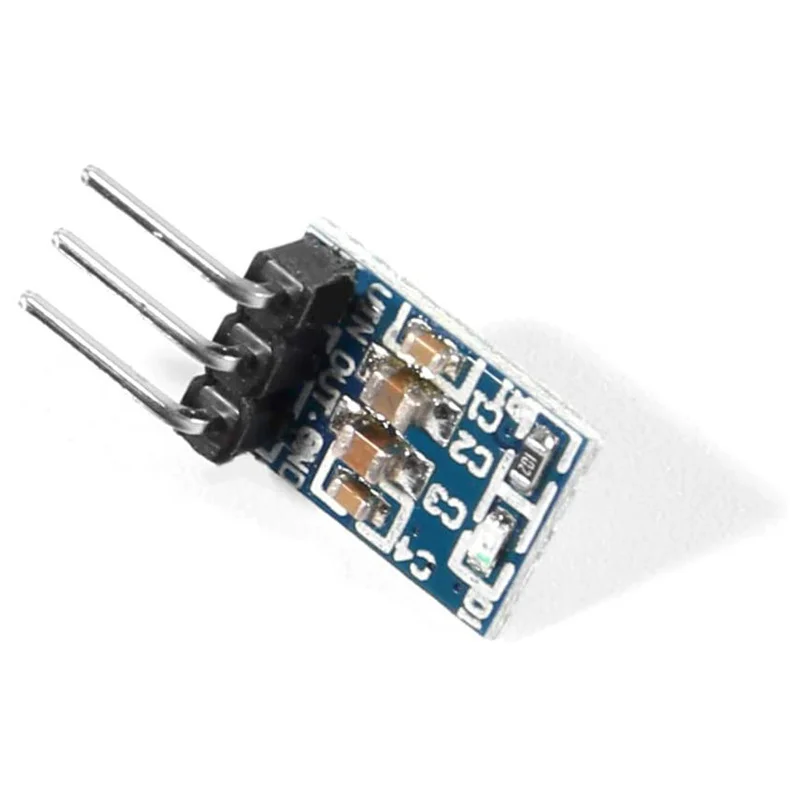 10Pcs DC-DC Buck Converter 3 Pins AMS1117-3.3V Dc 4.75V-12V Naar 3.3V Voltage Regulator Stap down Voeding 800mA Buck Module