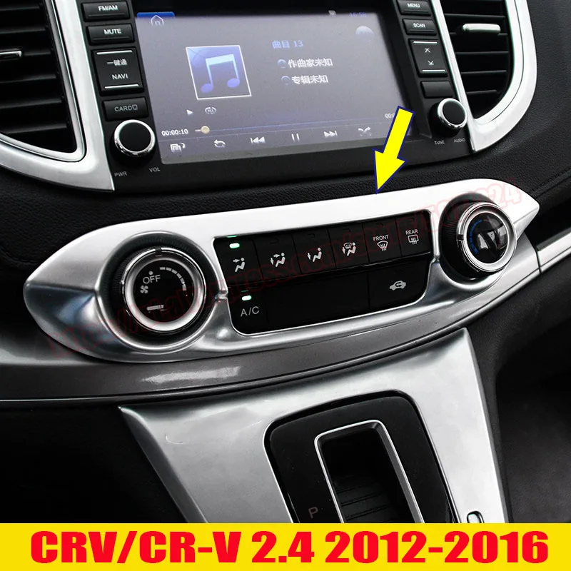 

Car ABS Chrome Center Console Switch Button For Honda CRV/CR-V 2012 2013 2014 2015 2016