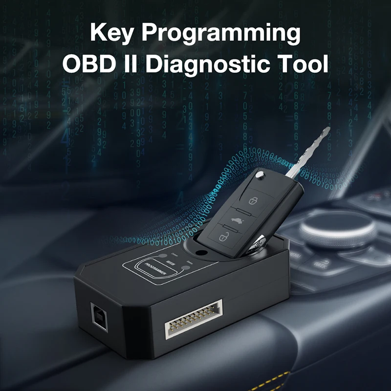 OBDPROG 501 OBD2 Car Key Programming Immobilizer EEPROM Pin Code Reader Diagnostic Tool Remote Key Master IMMO for Car Locksmith