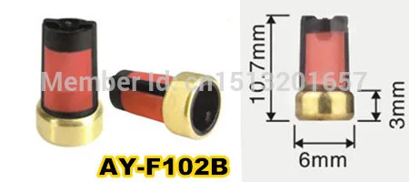 hot sale 10pieces Fuel injector basket microfilter ASNU003 for toyota service kit  (10.7*6*3mm,AY-F102B)