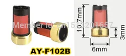 hot sale 10pieces Fuel injector basket microfilter ASNU003 for toyota service kit (10.7*6*3mm,AY-F102B)