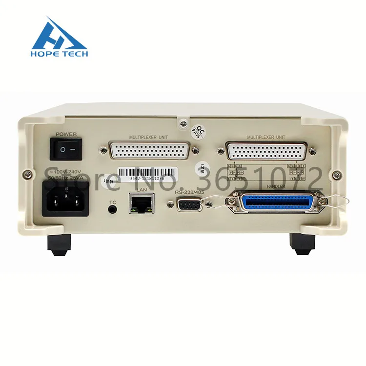 CHT3542-24H Multi-channel DC Resistance Meter Ohmmeter Display 24 Channels Resistance 0.1μΩ~10MΩ