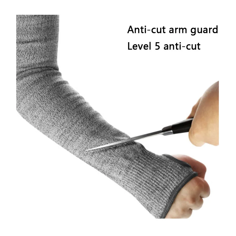 Proof Gloves Anti-Cut-level Arm Guard Working Construction Protection Outdoor Elbow Anti-Knife Anti-Scratch Cut Protector Sleeve