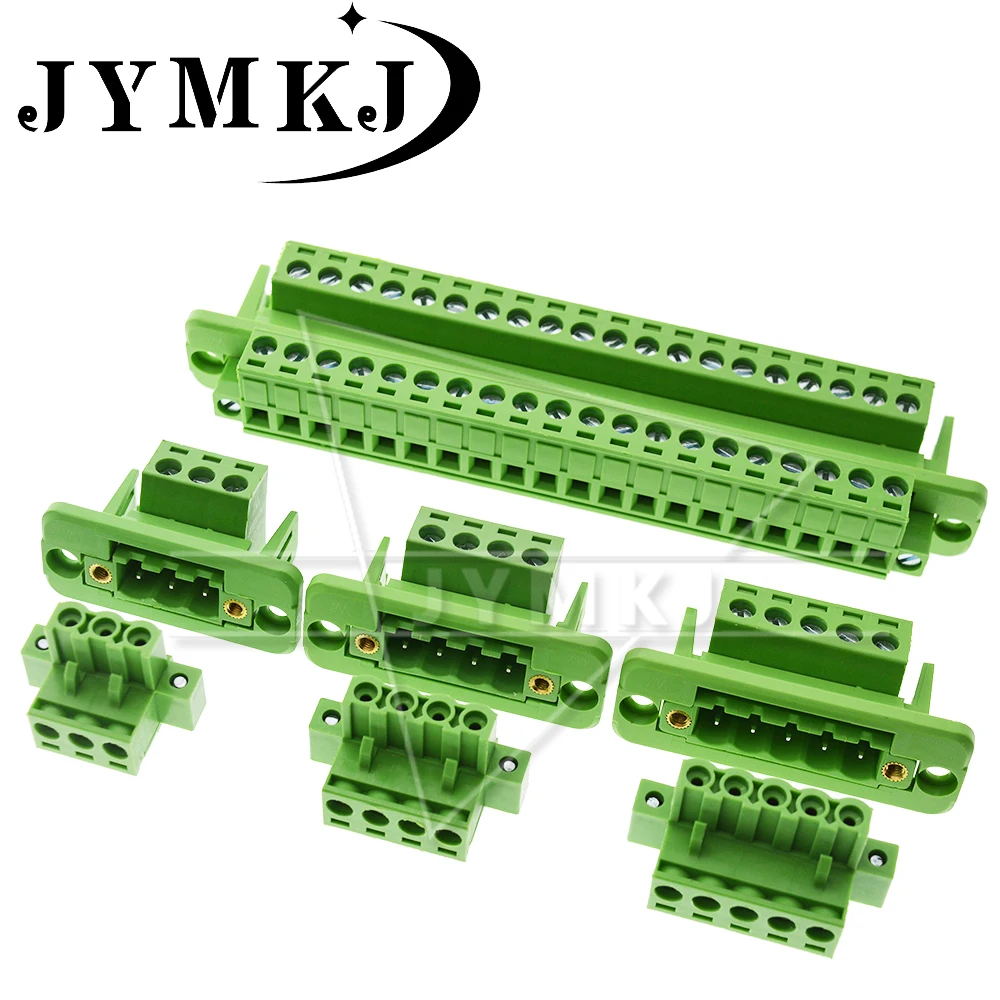 2EDG Pitch 5.08mm 2P/3P/4P/5P/6P/8P/9P/10P/12P/16P/18P/22P 2EDGWC Pluggable Terminal Block Connector JM2EDGKM 5.08mm Pitch