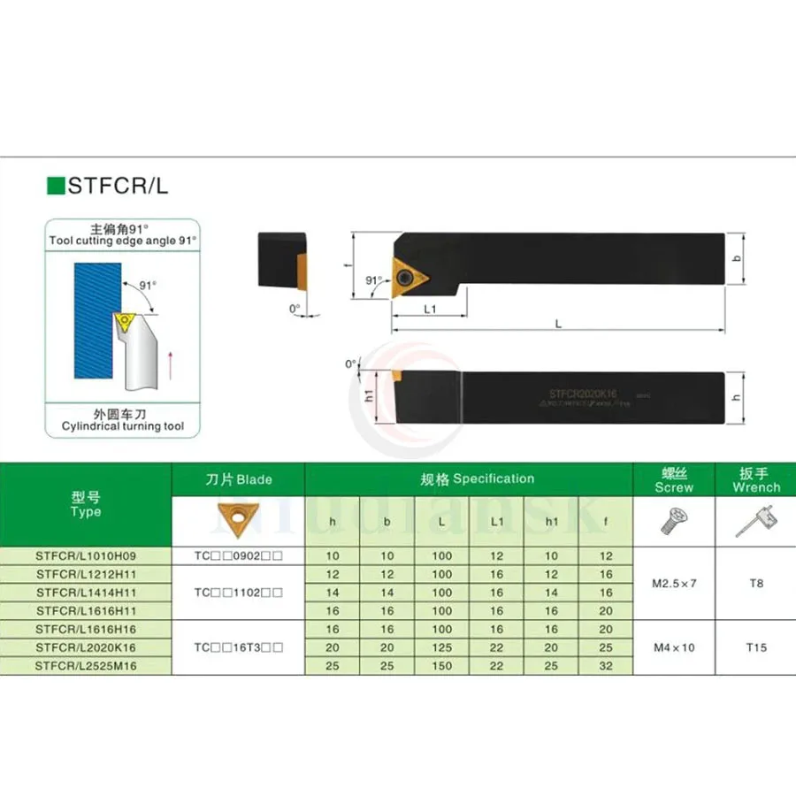 1 قطعة STFCR1616H16/2020K16/2525M16 التشطيب آلة خرط تعمل بالتحكم الرقمي بواسطة الحاسوب الخارجي تحول أدوات + TCGT مقاومة للاهتراء كربيد تحول إدراج مجموعة