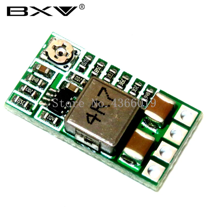 100pcs Mini DC-DC 12-24V To 5V 3A Step Down Power Supply Module Voltage Buck Converter Adjustable 97.5% 1.8V 2.5V 3.3V 5V 9V 12V