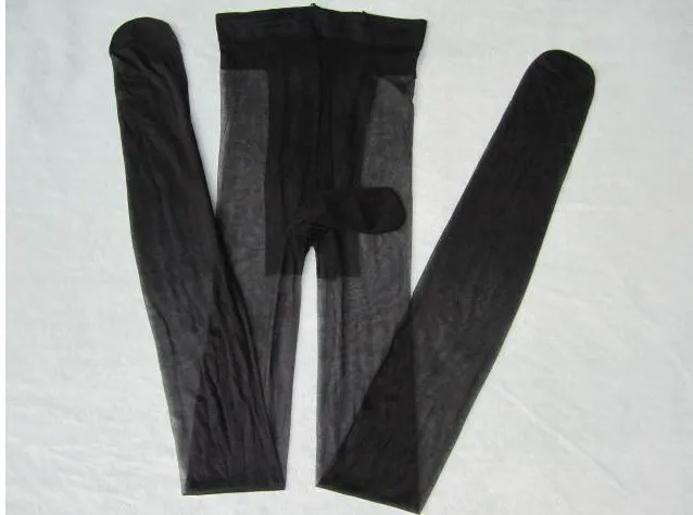 Mann Strumpfhosen Penis Sleeve ultra hochelastische Herren Seidenstrmpfe  offene Hlle Unterwsche Dessous Hlle Etui Eingewickelt Handjob -  AliExpress 200000532