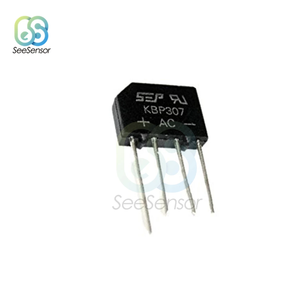 5Pcs/lot 3A 700V KBP307 Diode Bridge Rectifier KBP 307 Power Diode Electronic Components