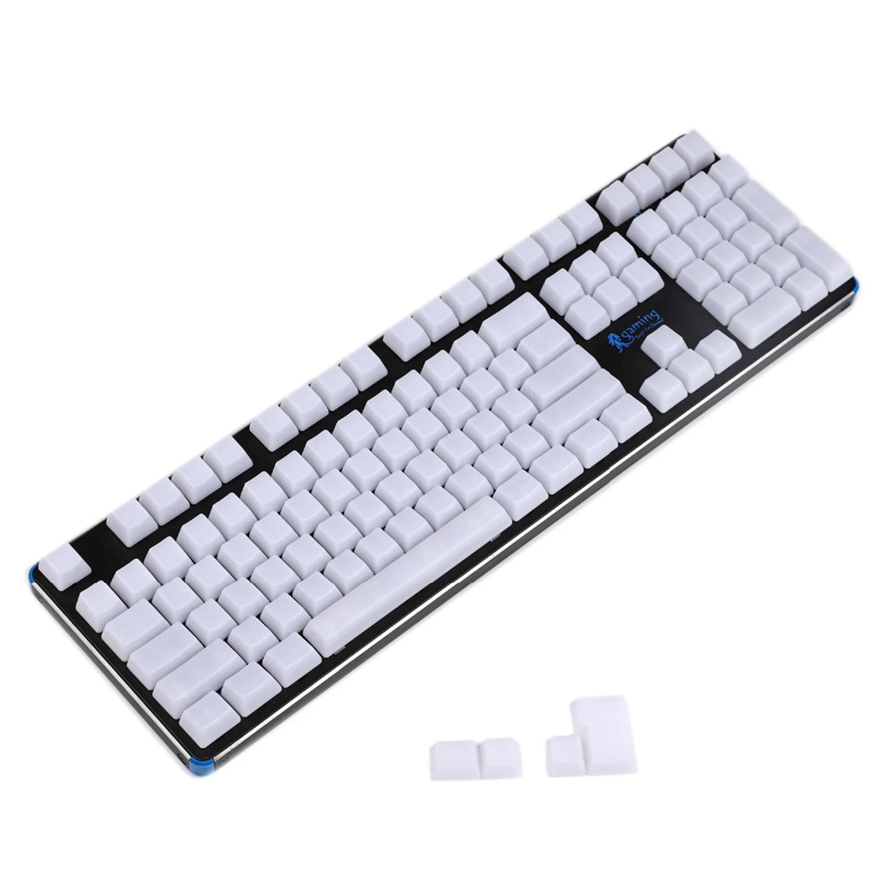 OEM Profile ANSI ISO 108 87 61 Phím ABS Sữa Sương Mù Trống Sáng Bóng Theo GK61 Keycaps Cho Bàn Phím Cơ RGB keychron