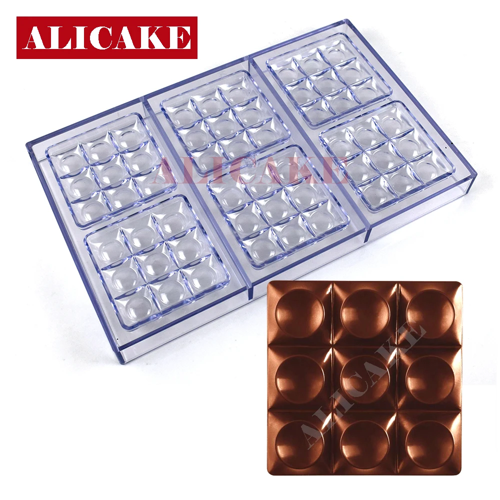 Chocolate Mold Polycarbonate MINI BRICKS Shape Baking Pastry Tools For Chocolates Bar Bonbons Mold Bakery Confectionery Mould