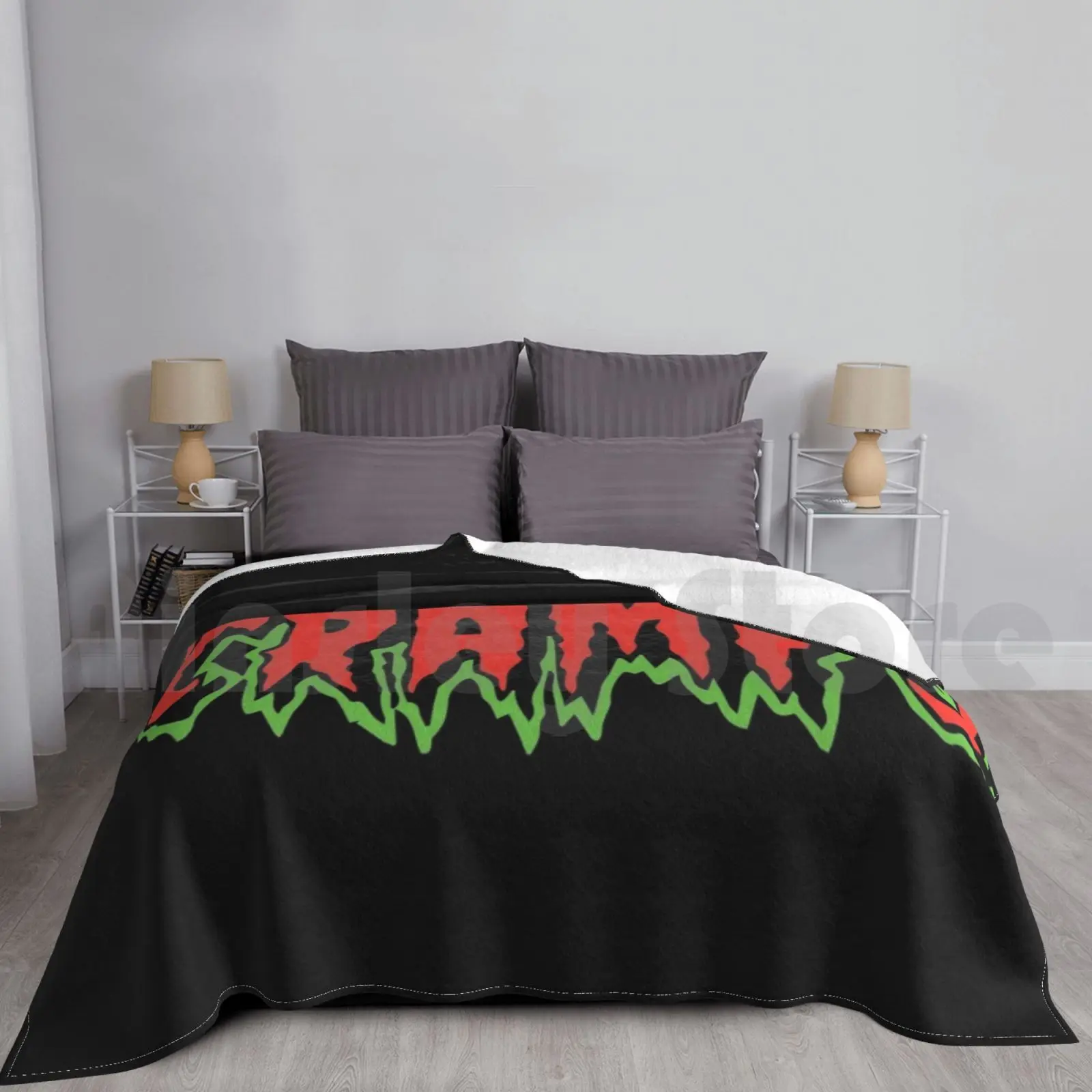 Cramps Blanket For Sofa Bed Travel Cramps The Cramps Band Punk Rock Psychobilly