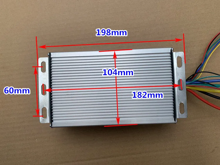 DC12V - 24 v brushless motor controller 1000 w 55 a high-power brushless motor drives