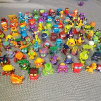 Super Zings 20/50 Pcs Anime Trash Dolls Action Figures 3CM Model Toy Kids Playing Superzings Garbage Mini Doll Christmas Gift
