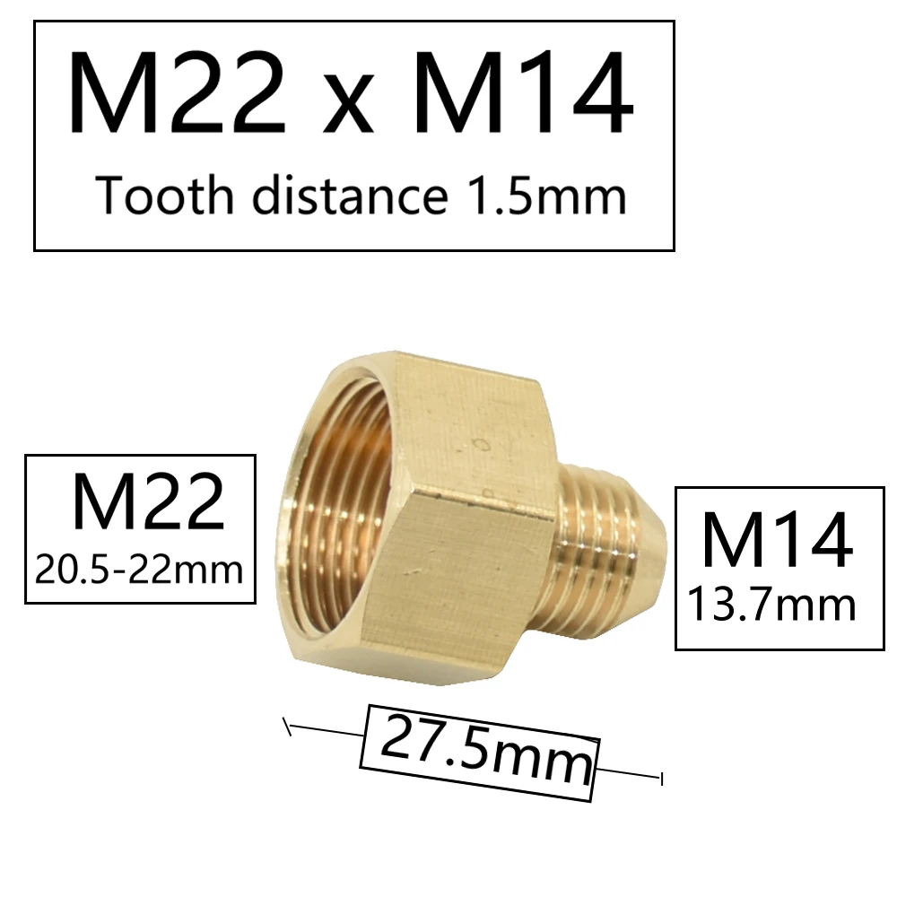 Conector de rosca de 1/2 pulgadas, acoplador reductor de extensión de reparación de tubería de latón, grifo burbujeador, accesorios de cobre, 1