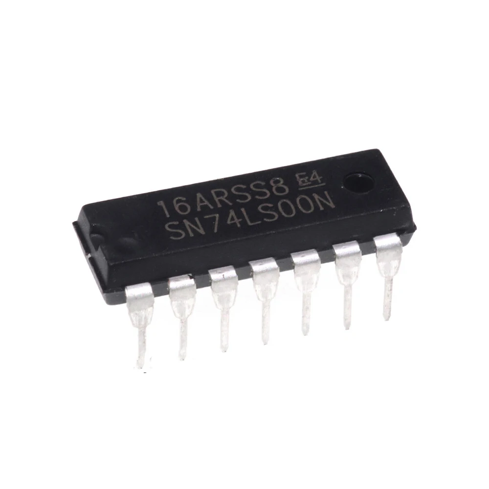 100PCS HD74LS00P DIP14 HD74LS00 SN74LS00N 74LS00 SN74LS00 DIP-14 DIP IC novo e original