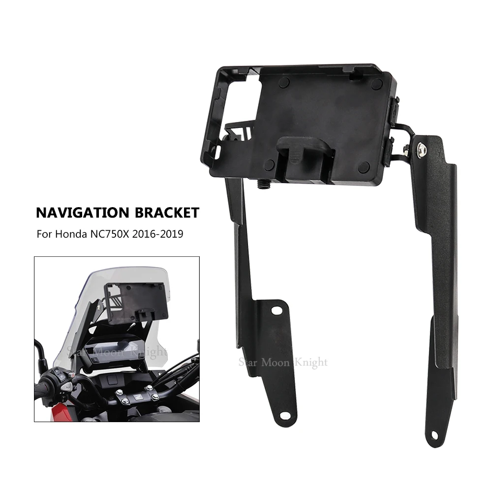 

For Honda NC750X 2016 - 2019 2018 2017 NC750 X NC 750X Motorcycle Stand Holder Phone Mobile Phone GPS Navigation Plate Bracket