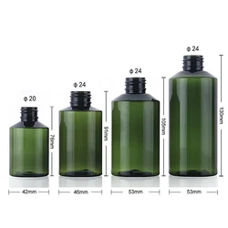 50ml 100ml 150ml 200ml Dark Green Shoulder Set Plastic Spray Bottle Watering Can