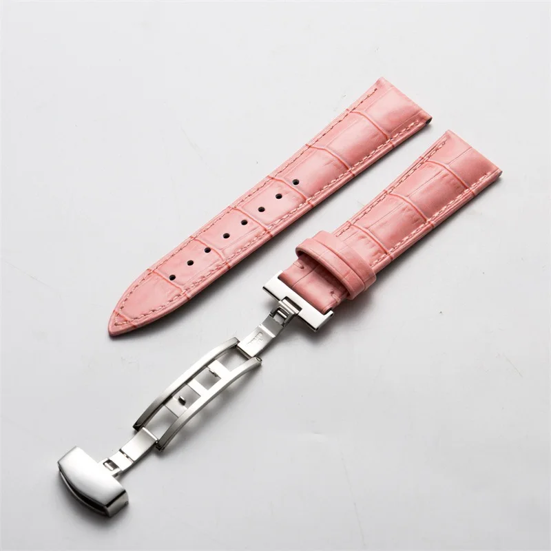 14mm 16mm 17mm 18mm 19mm 20mm 22mm Leather Watchbands Watch straps Watch accessories Women Men Universal Belt band Accessories